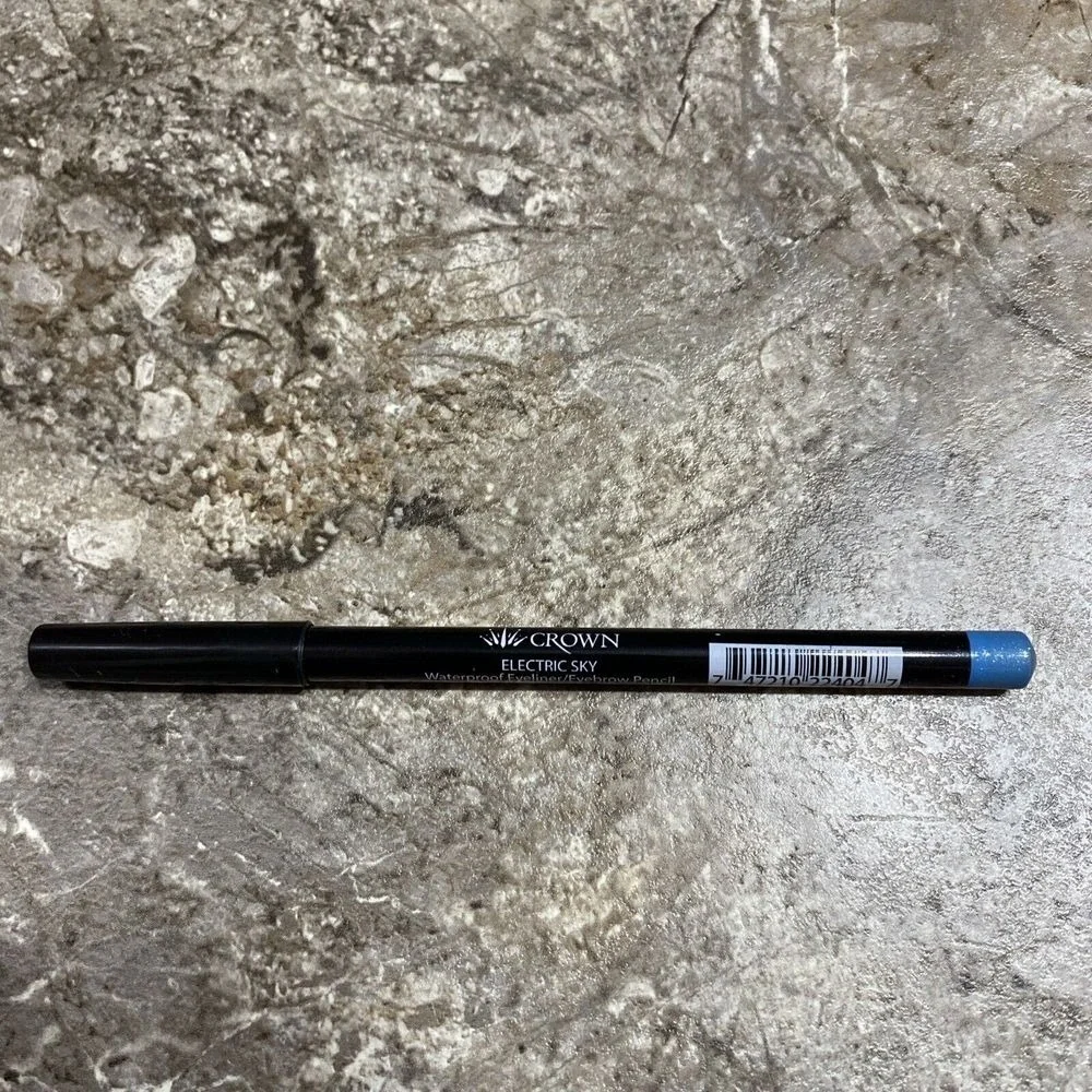 Crown Waterproof Eyeliner, 0.387‎ oz. - Electric Sky New Eye Liner